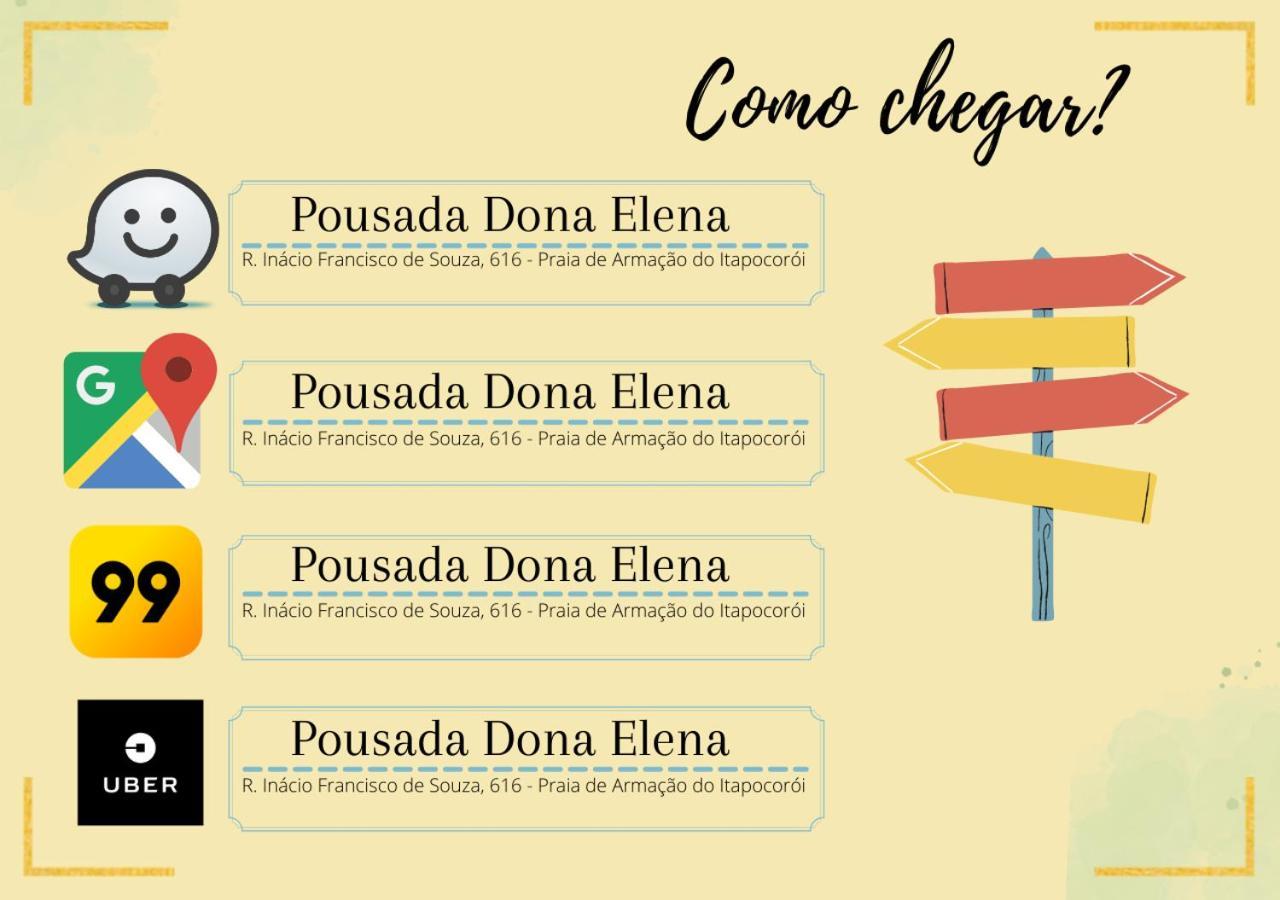 Pousada Dona Elena Penha  Exterior photo